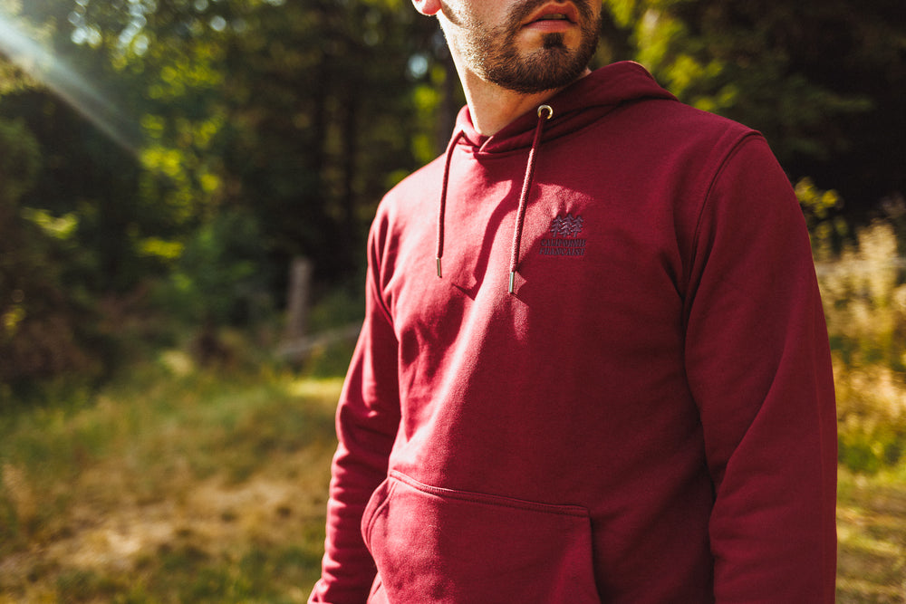 Hoodie 🇫🇷 Frenchy CF Burgundy
