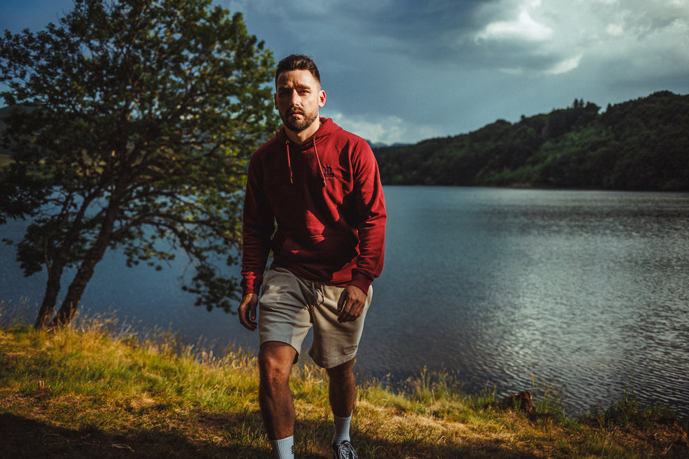 Hoodie 🇫🇷 Frenchy CF Burgundy