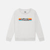 Women Crewneck Rainbow Light Gray