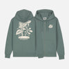Zipped Hoodie Botanik