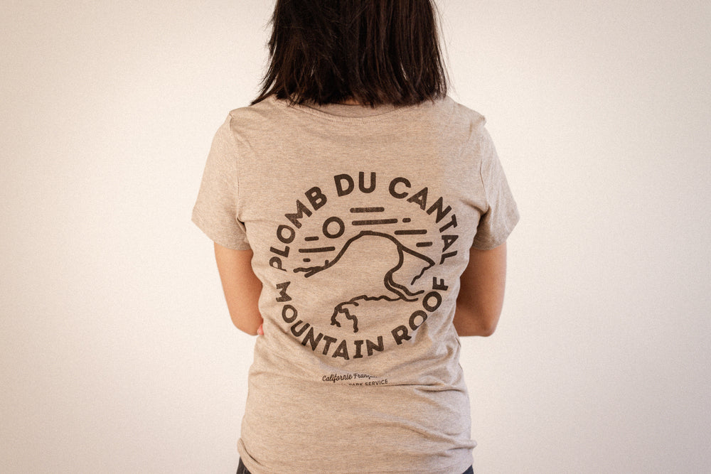 Women T-shirt NPS Plomb du Cantal