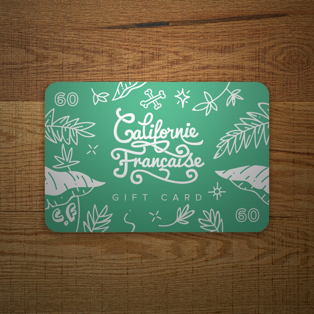 Gift card – Carte cadeau
