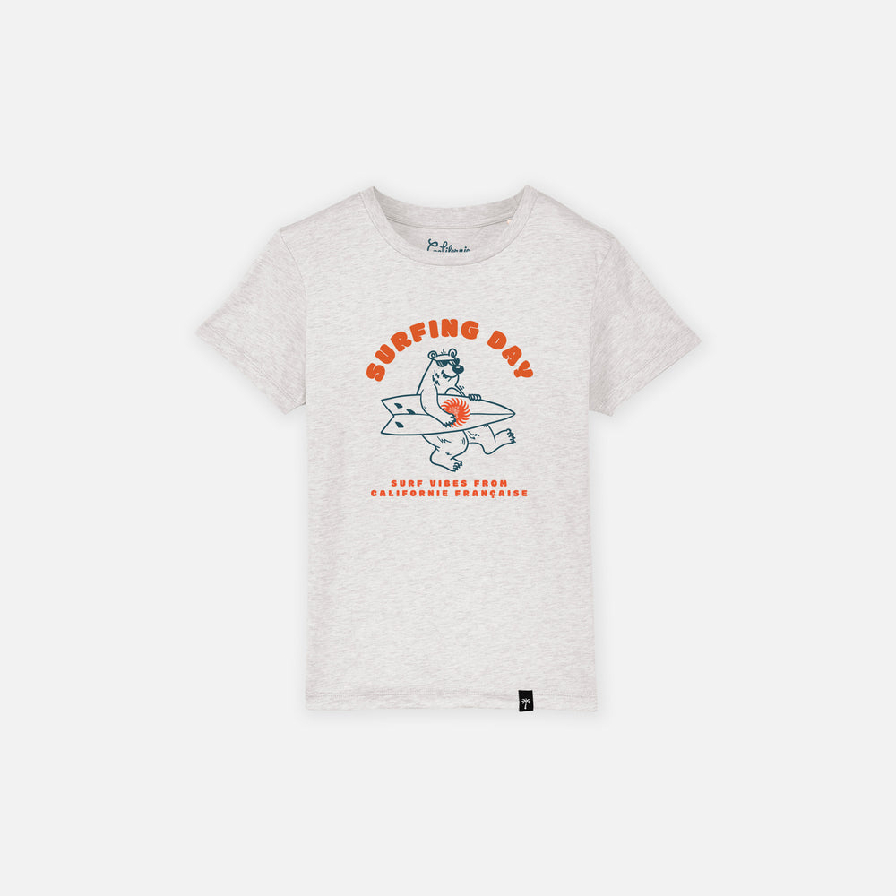 Kids T-shirt Surfing Day
