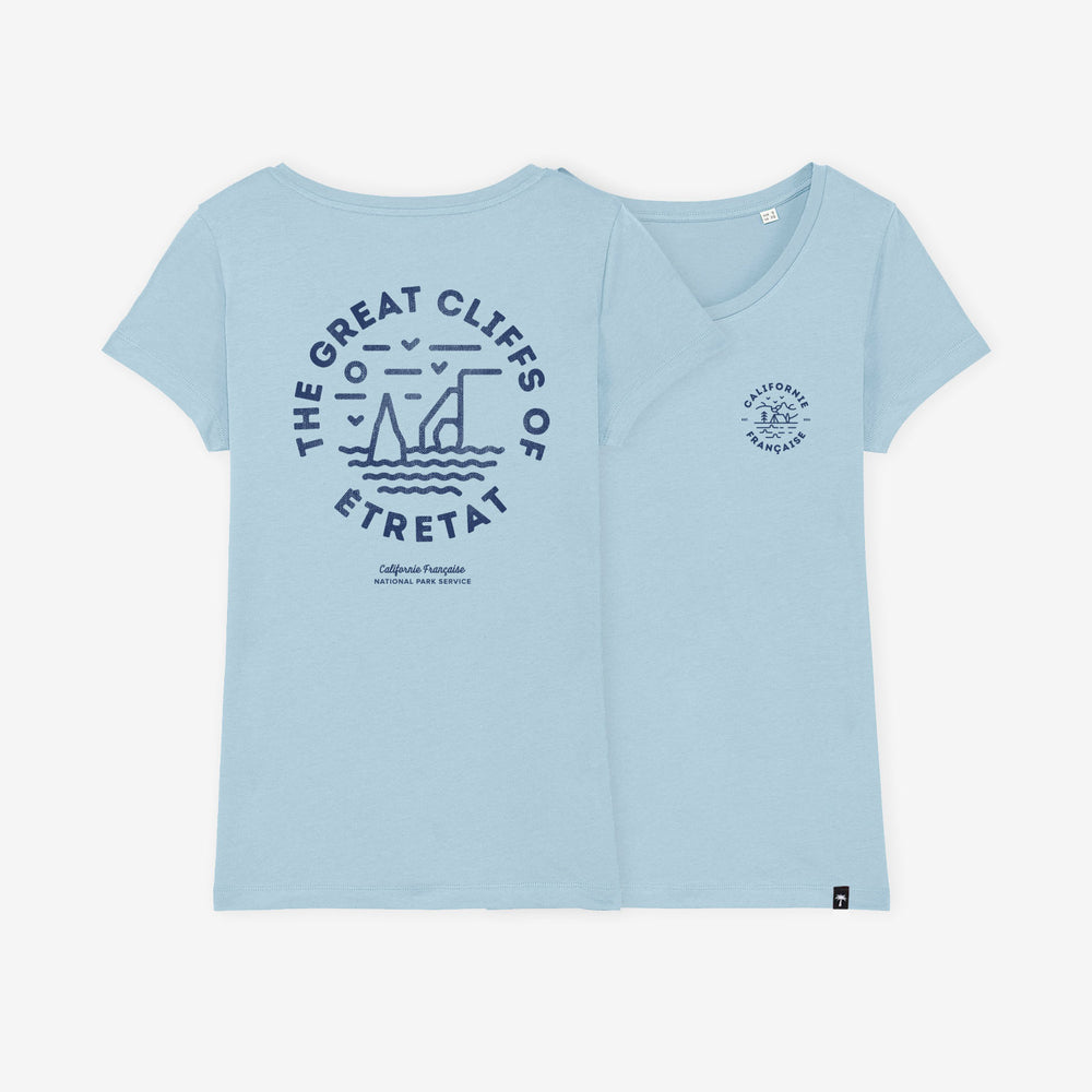 Women T-shirt NPS Étretat