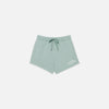 Women Short UFO Logo Light Jade