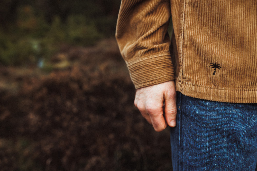 Corduroy Overshirt Camel