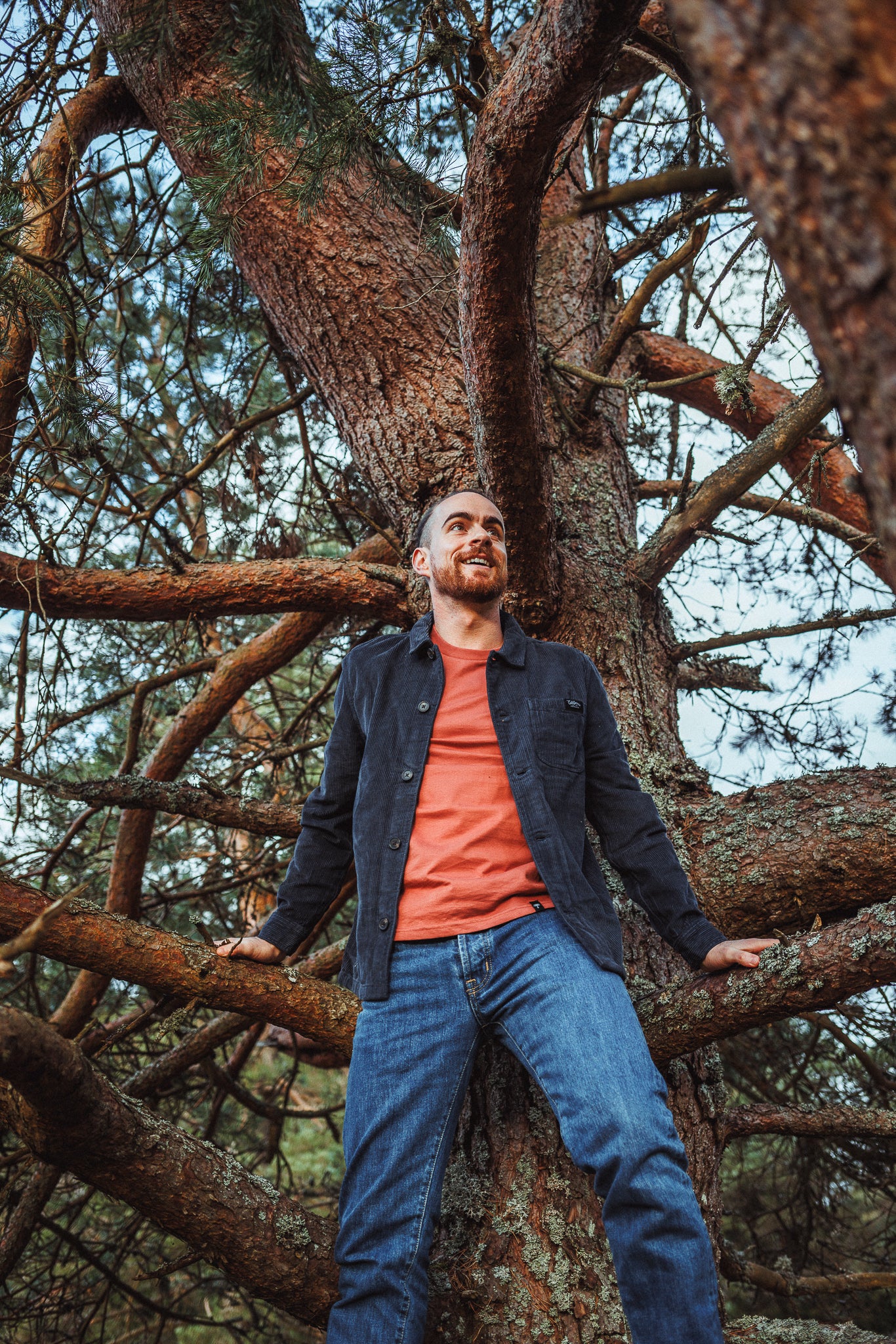 Corduroy Overshirt Navy