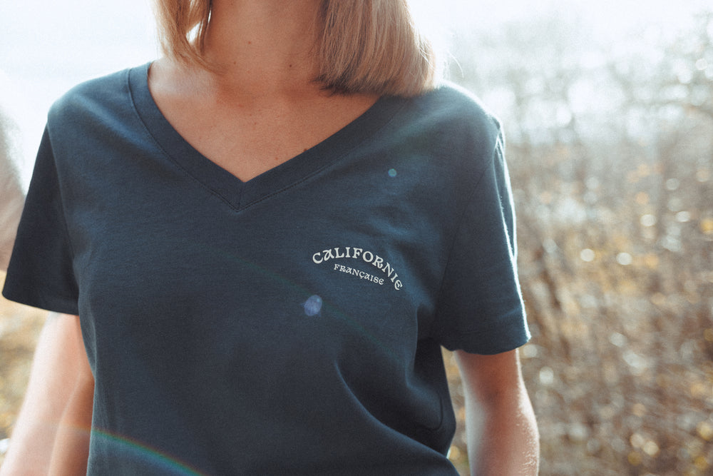 Women T-shirt GOAT V-Neck