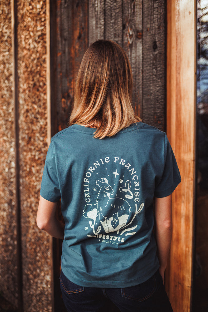 Women T-shirt GOAT V-Neck