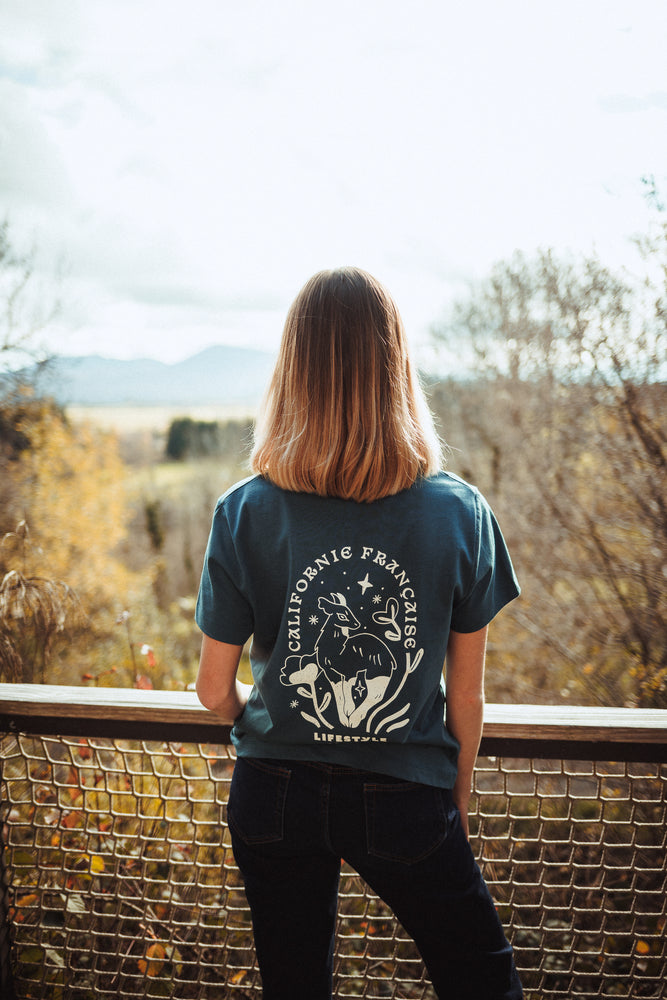 Women T-shirt GOAT V-Neck