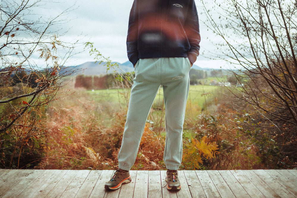 Women Jogging Pants UFO Logo Jade