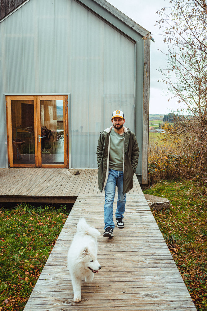 Crewneck CF Tree Almond