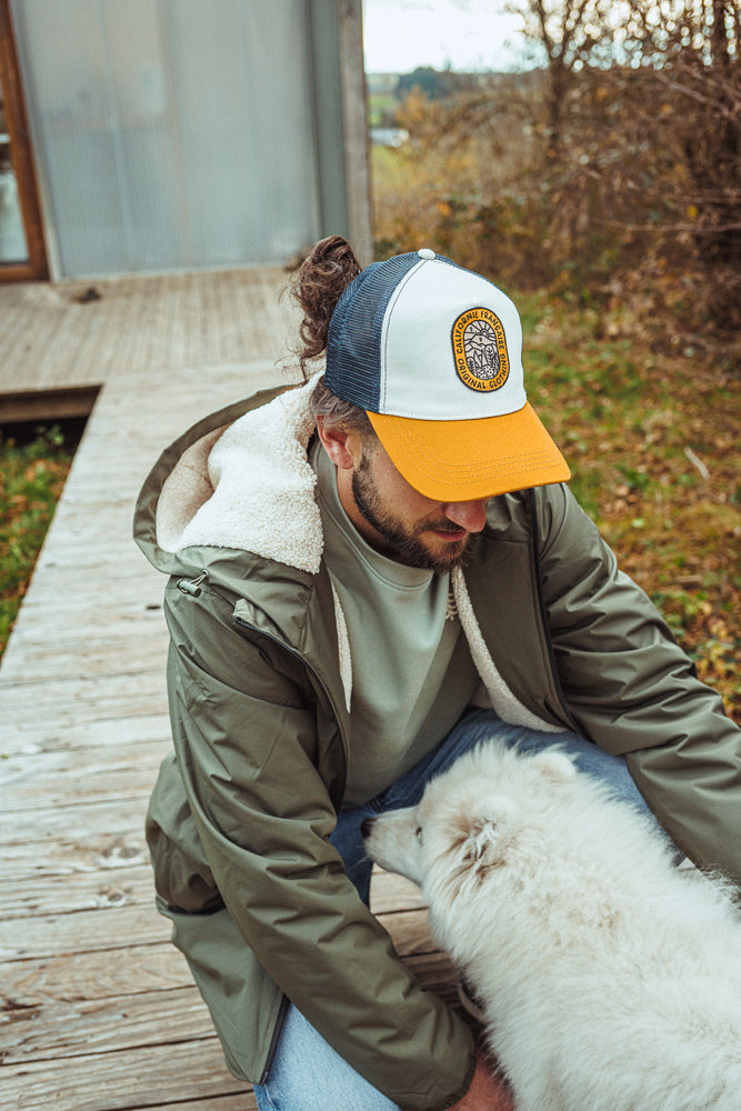 Trucker Cap Volcanic Sunset Sienna