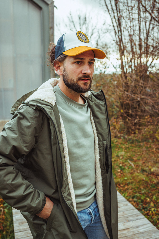 Trucker Cap Volcanic Sunset Sienna