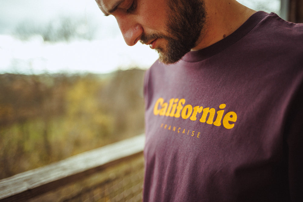 Long Sleeve Vintage Logo Redwood