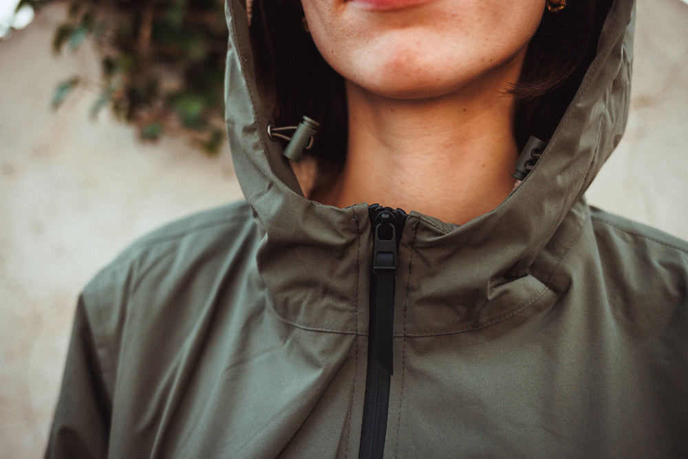 Long Jacket Sherpa Volcanic Sunset Khaki