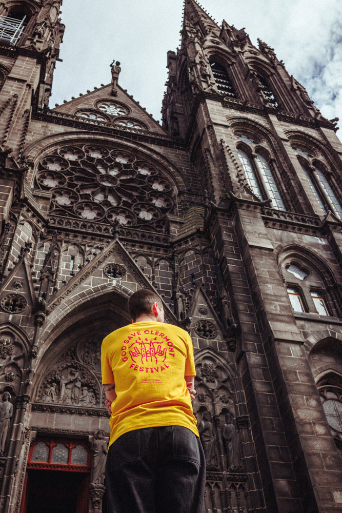T-shirt CPN God Save Clermont 26 (Yellow)