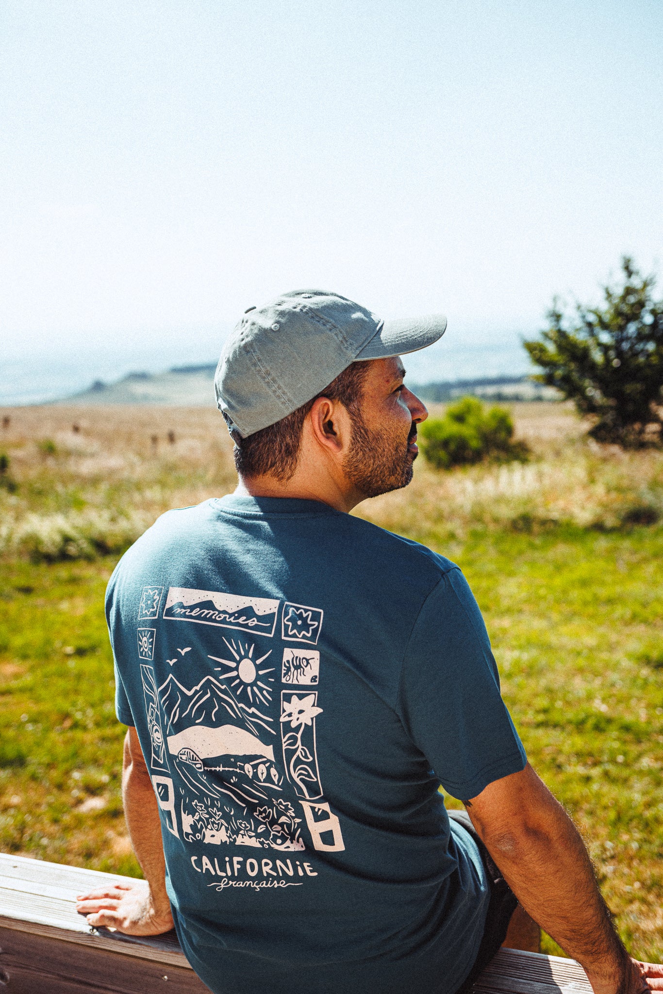T-shirt Summer Memories Cobalt