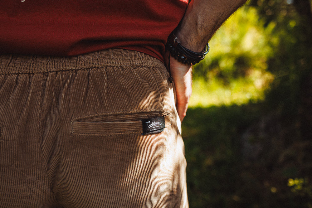 Velvet Short Camel