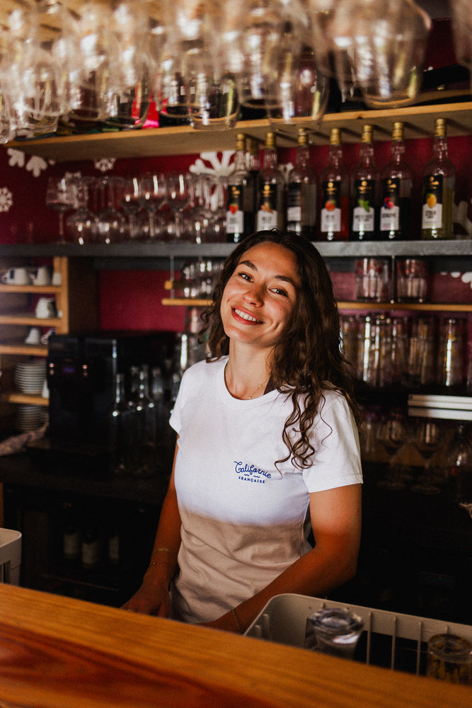 Women T-shirt 🇫🇷 Frenchy White