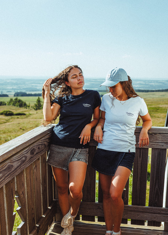 Women T-shirt 🇫🇷 Frenchy White
