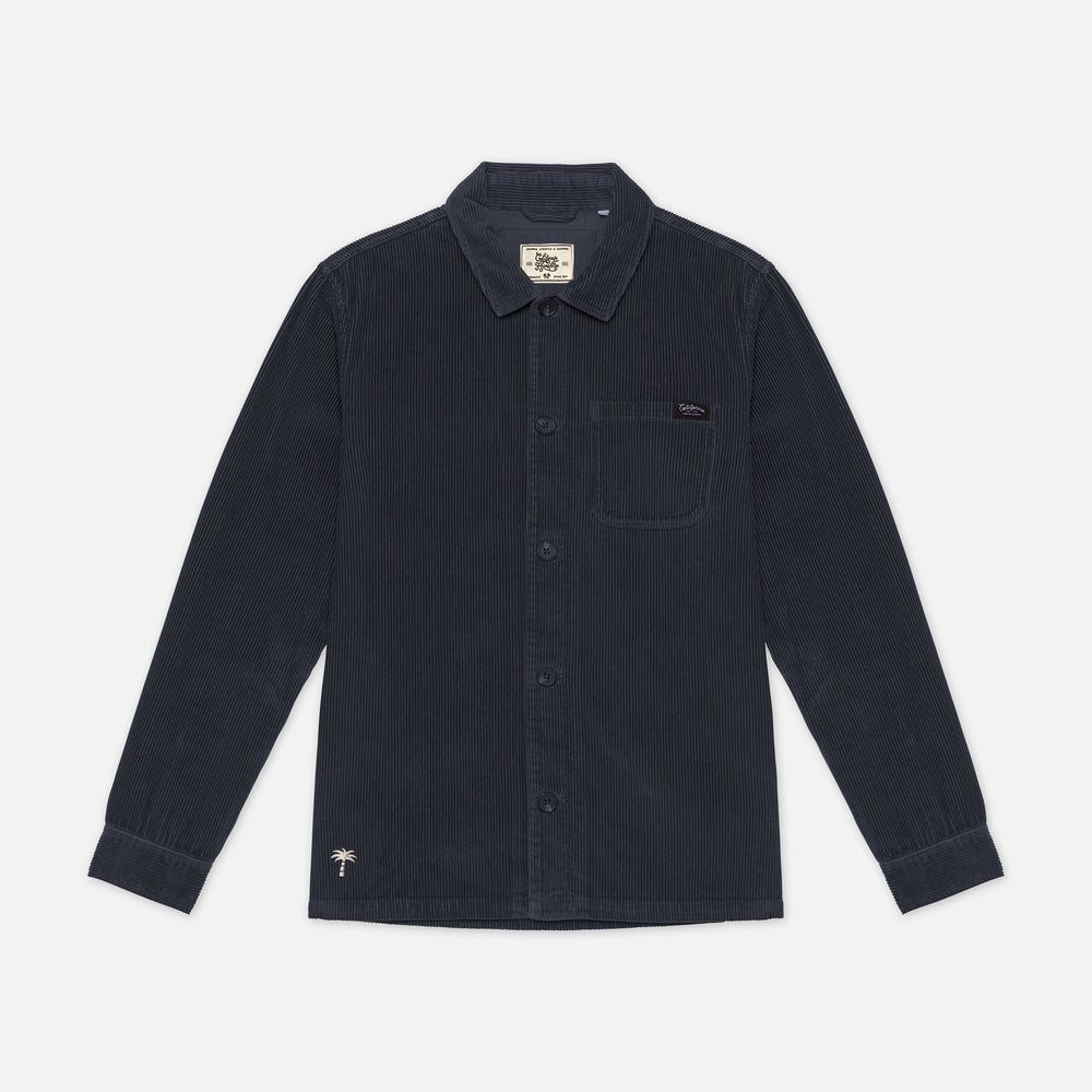 Corduroy Overshirt Navy