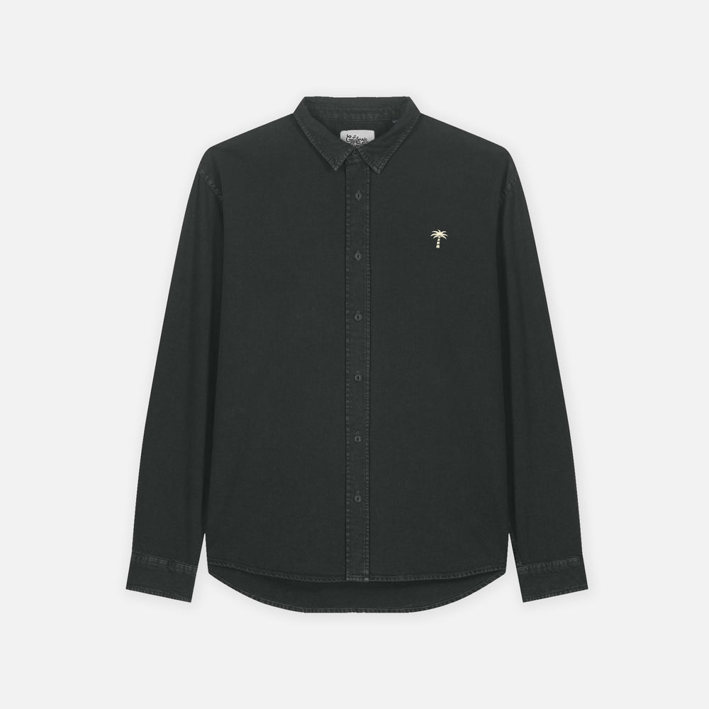 Heavy Shirt Washed Black
