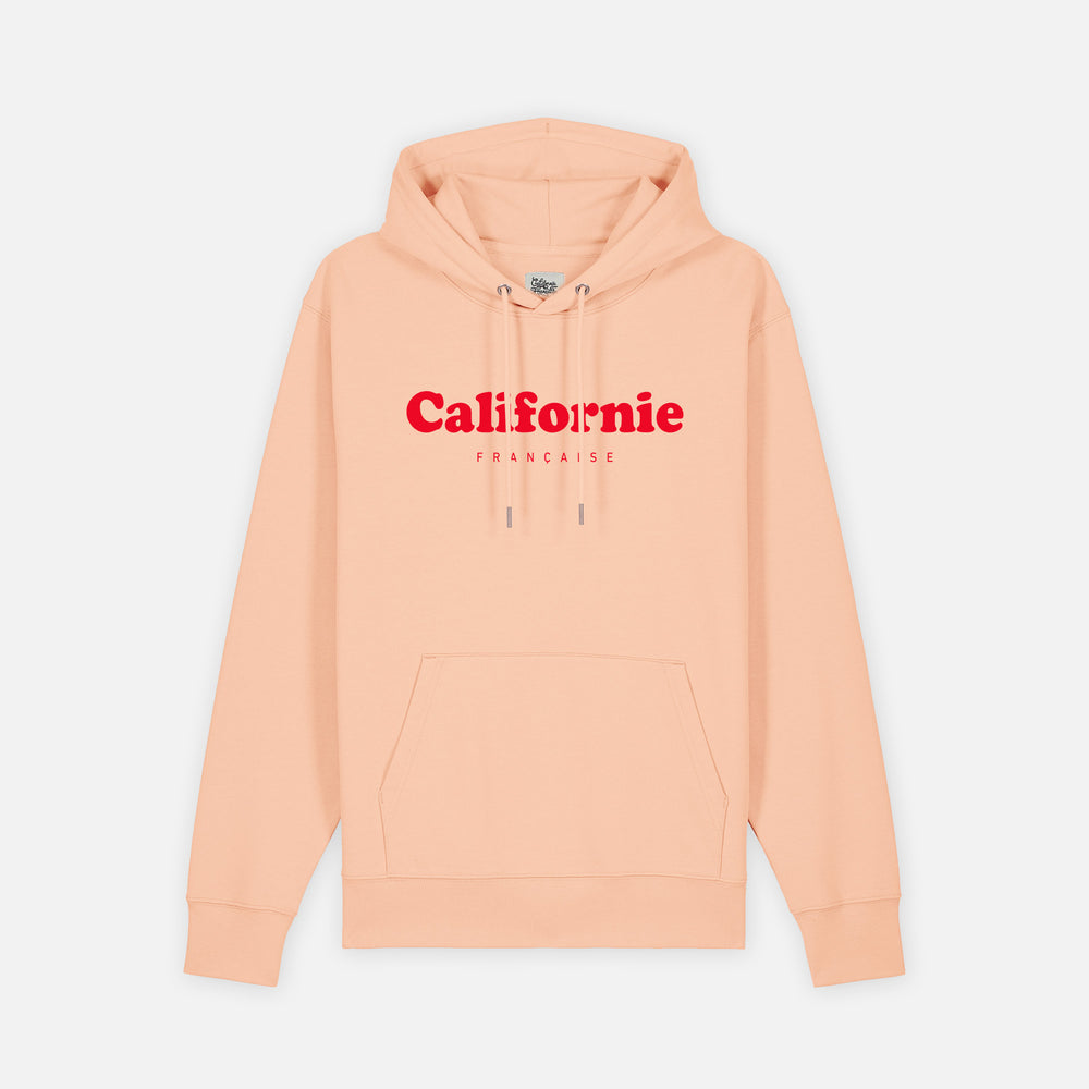 Hoodie Vintage Logo Peach