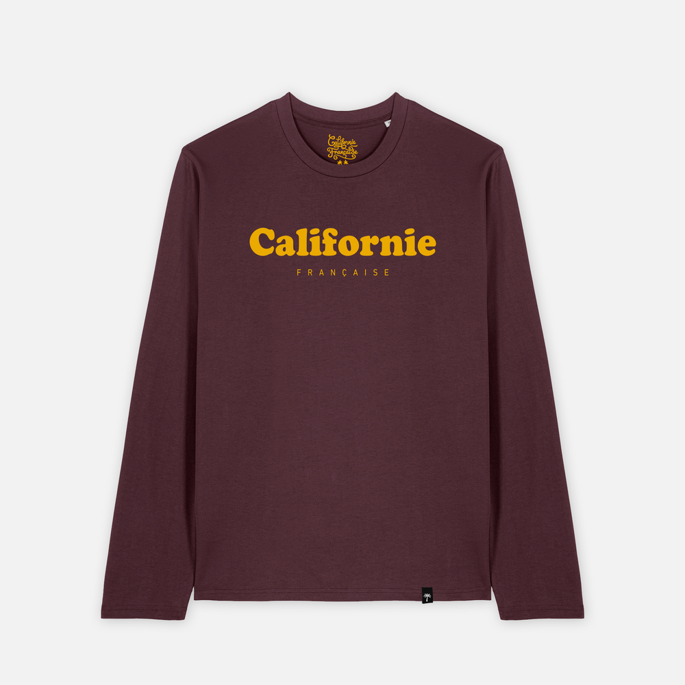 Long Sleeve Vintage Logo Redwood