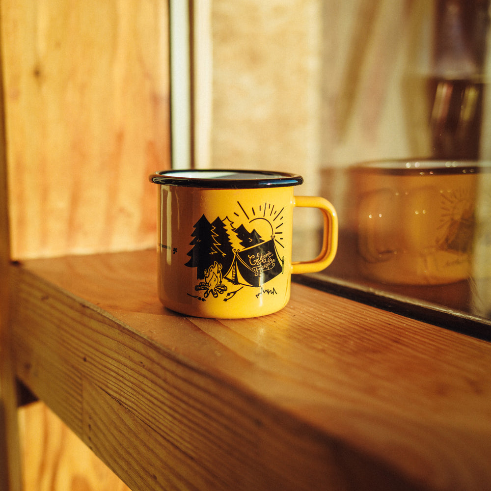 Bonfire Enamel Mug