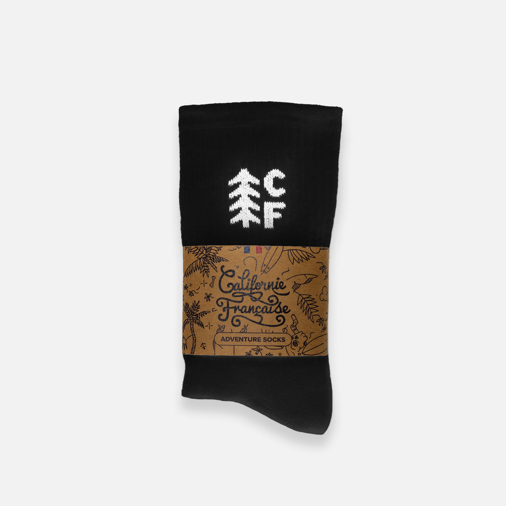 Adventure Socks 🇫🇷 Frenchy Black
