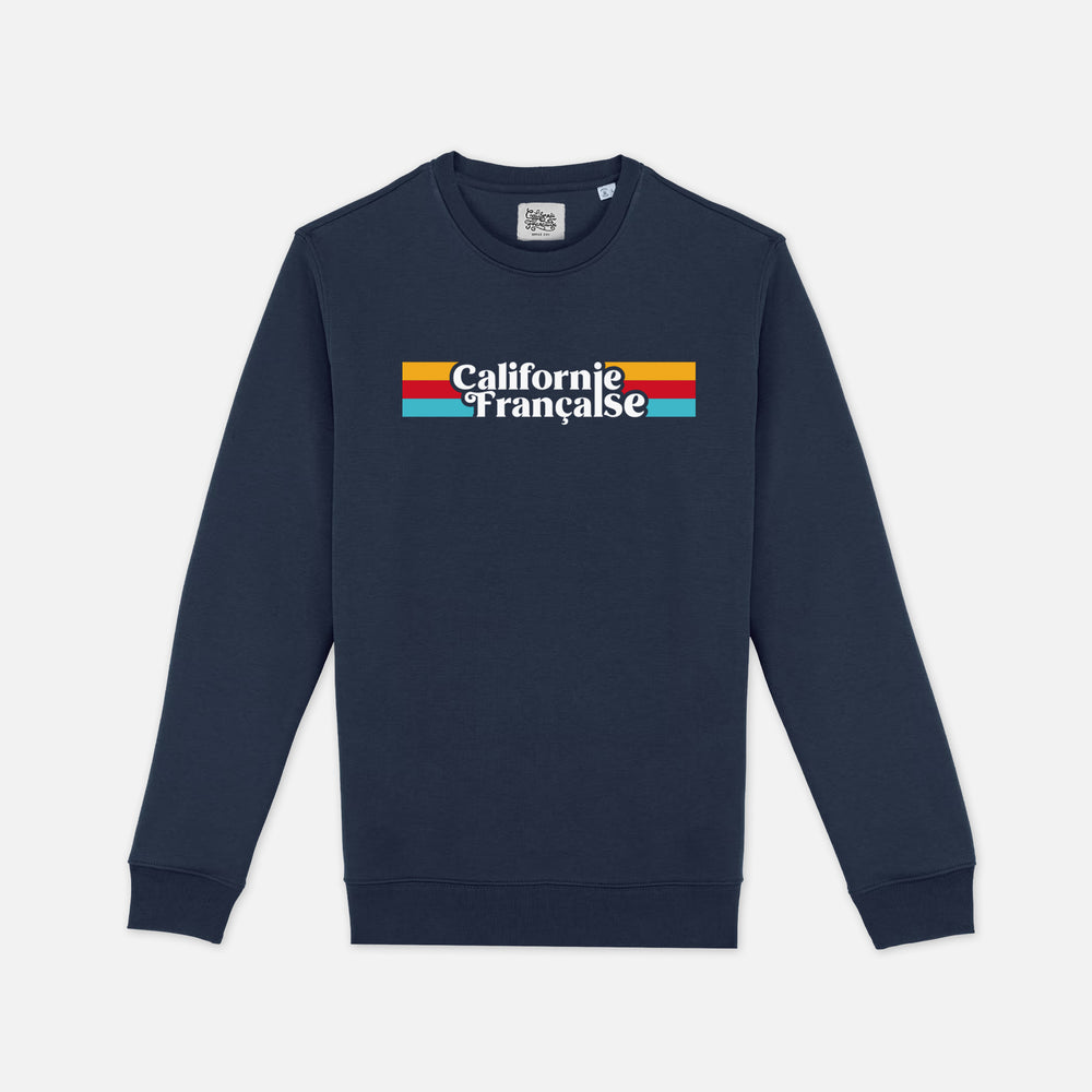 Crewneck Rainbow Navy