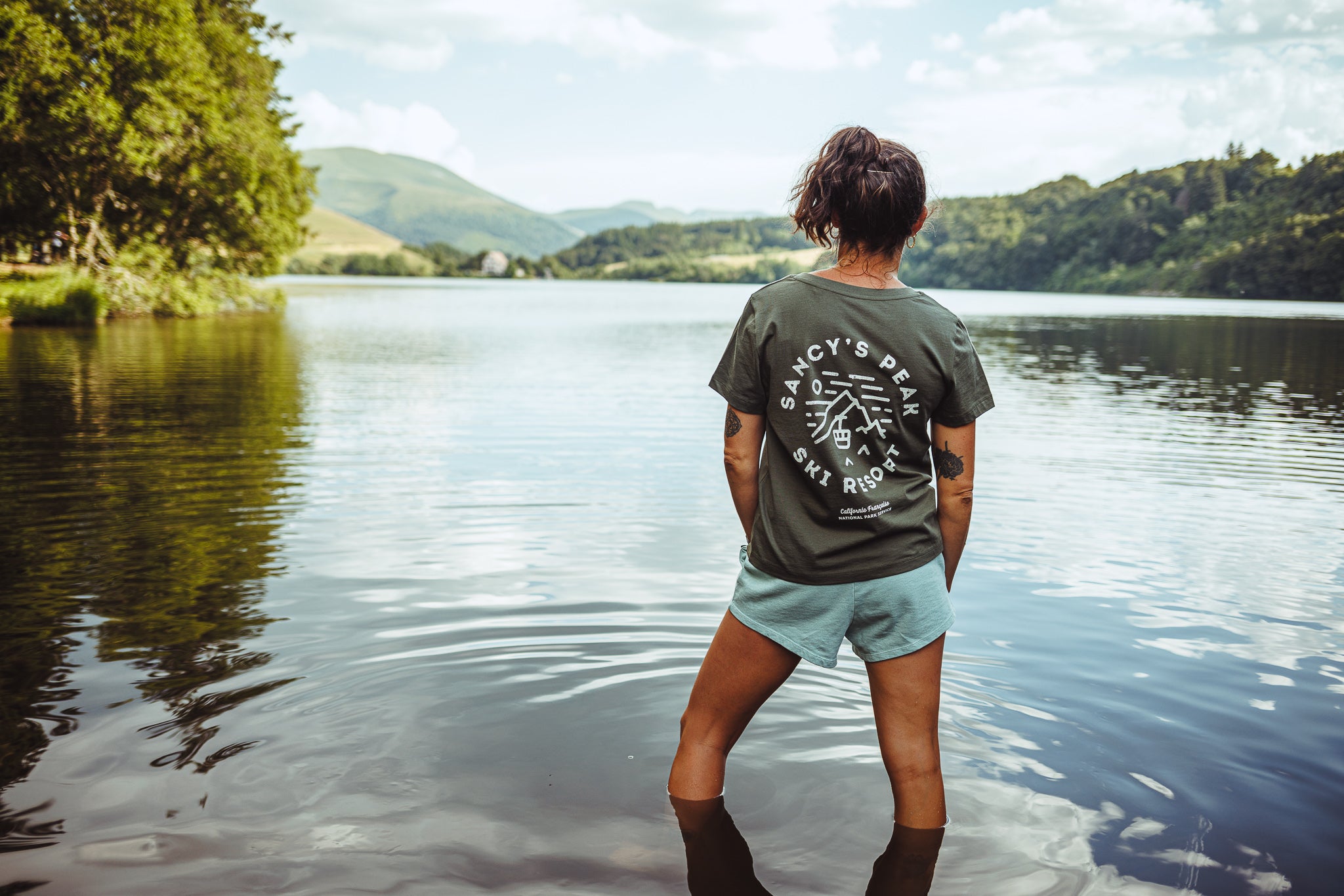 Women T-shirt NPS Sancy V-Neck