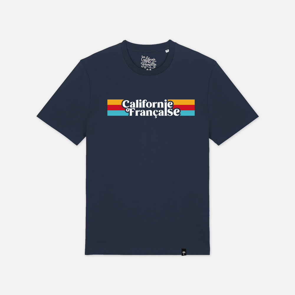 T-shirt Rainbow Navy