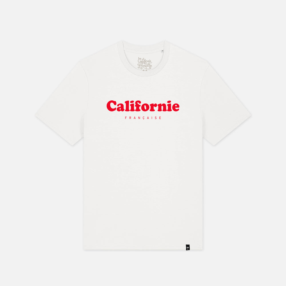 T-shirt Vintage Logo White