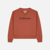 Women Crewneck Vintage Logo Rusty Brown