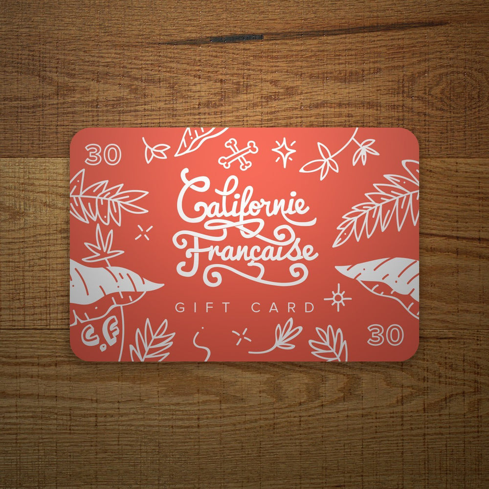 Gift card – Carte cadeau