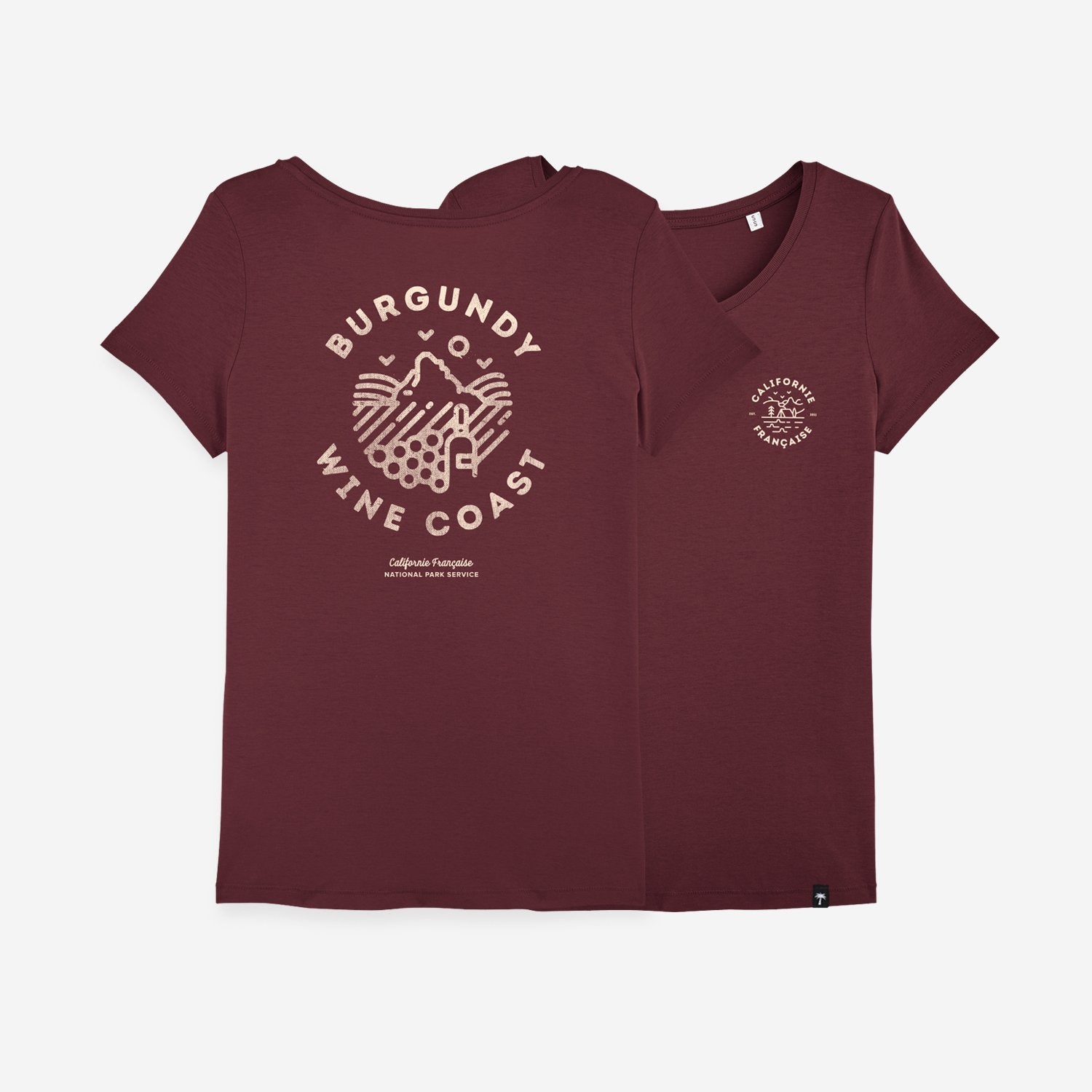 Women T-shirt NPS Burgundy