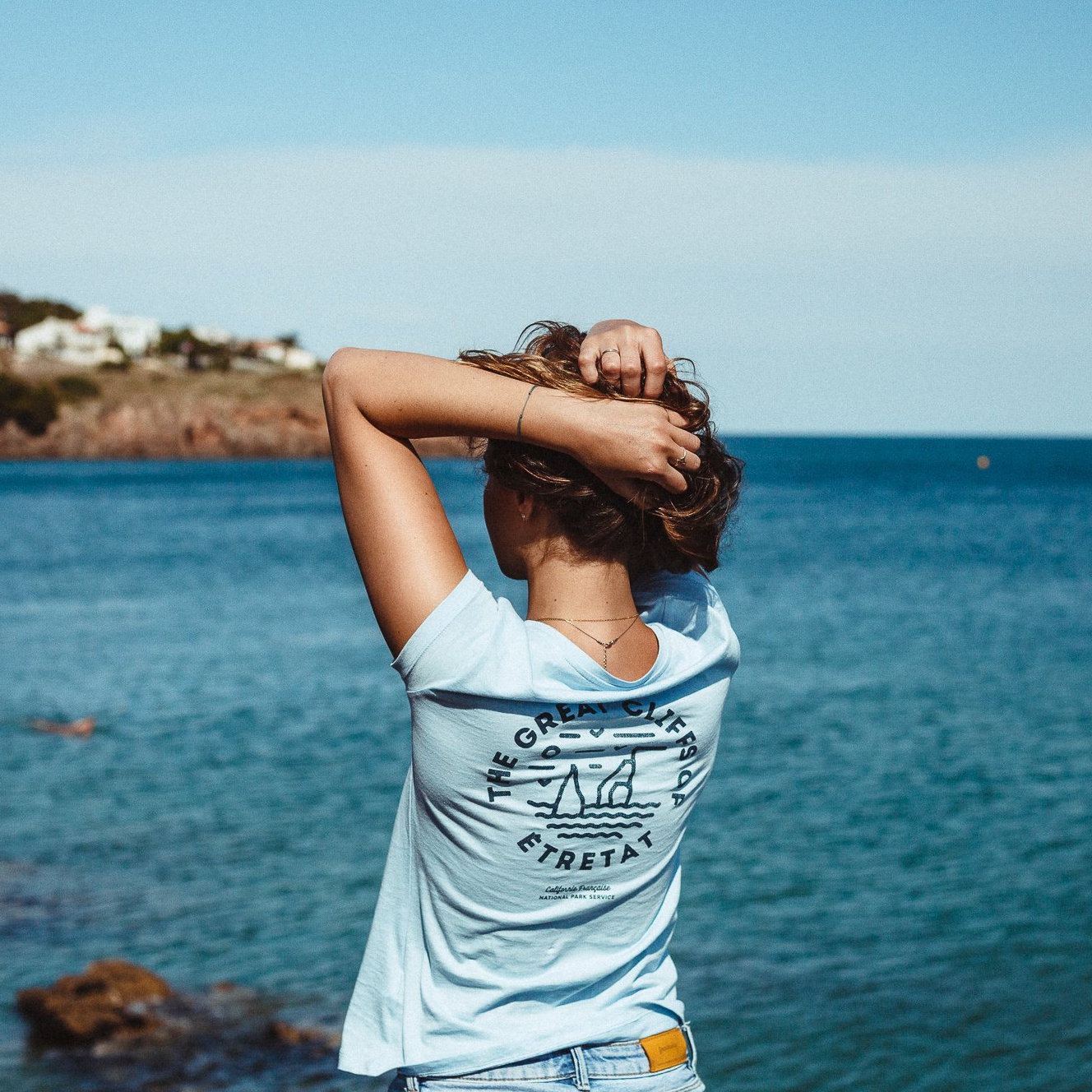 Women T-shirt NPS Étretat