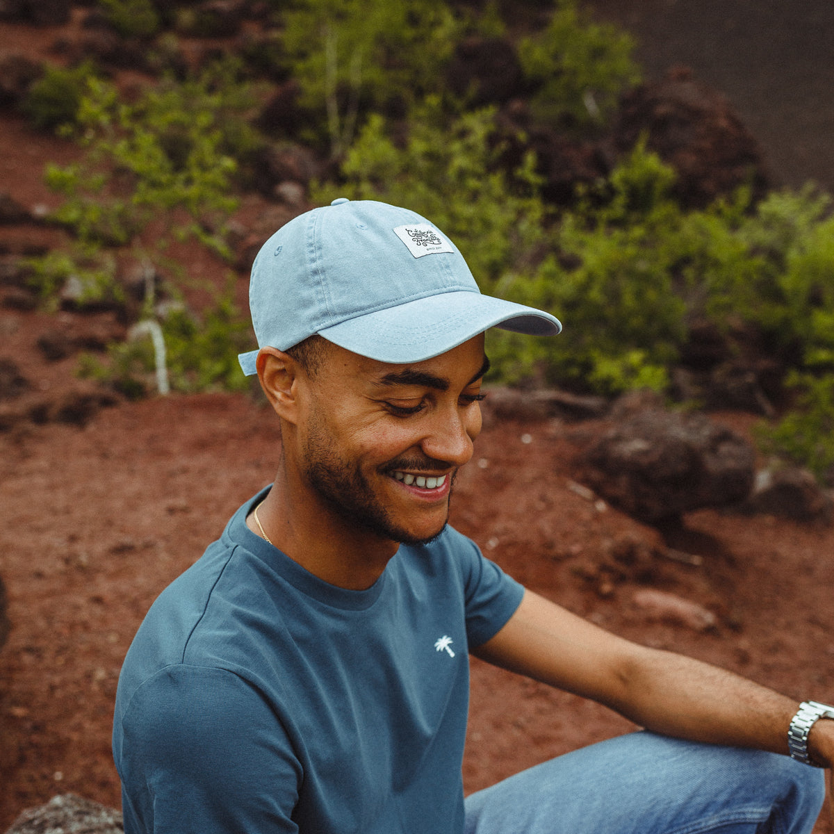 Cap Washed Light Blue