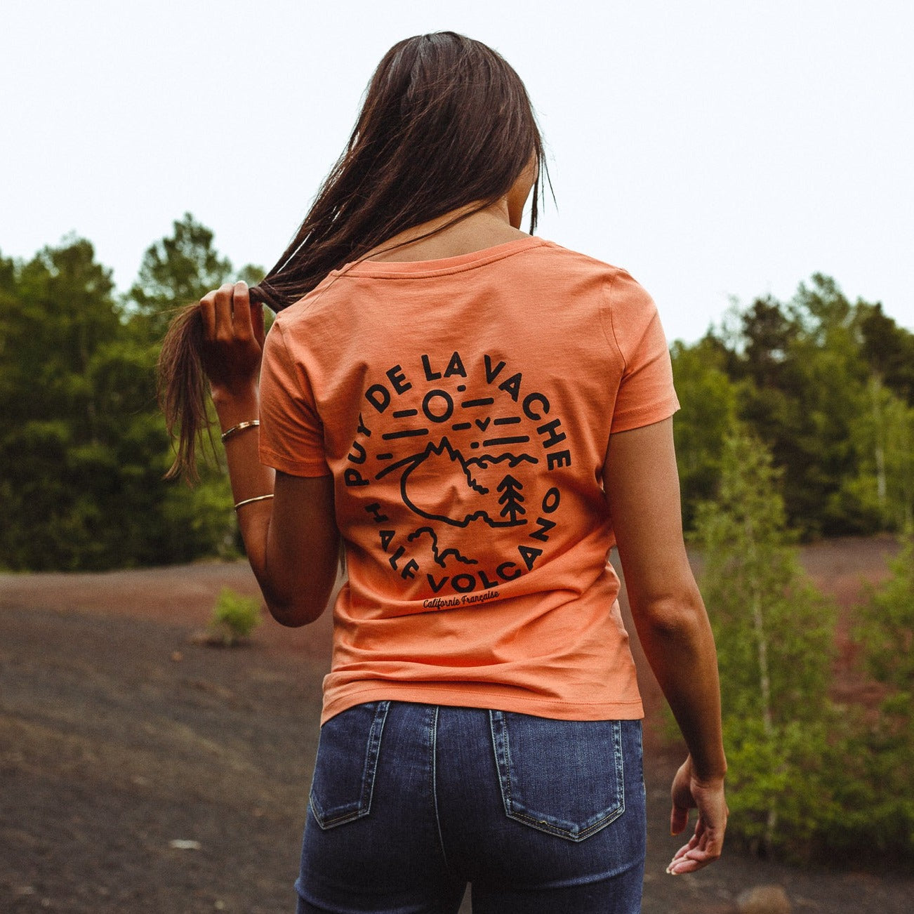 Women T-shirt NPS Puy de la Vache