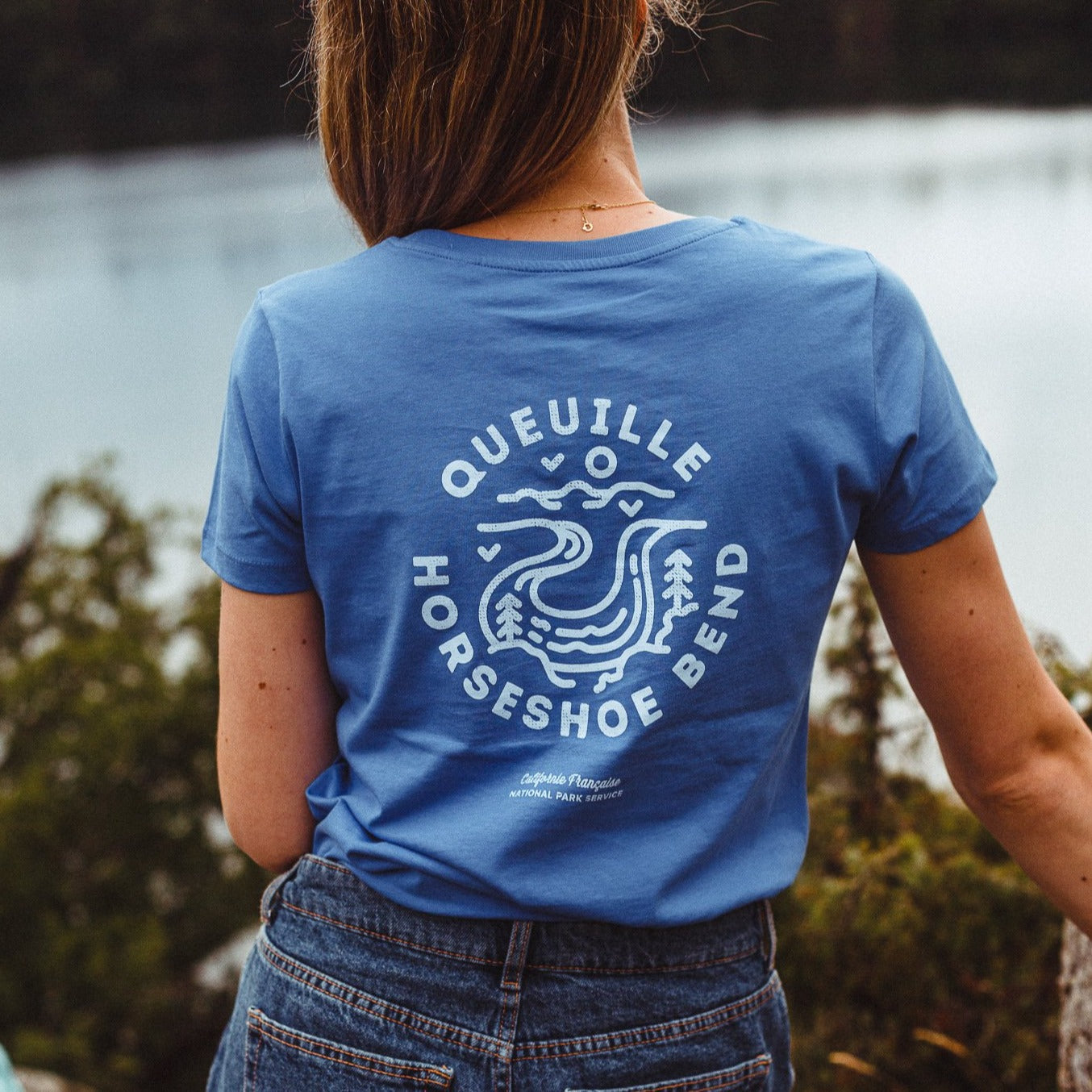 Women T-shirt NPS Méandre de Queuille