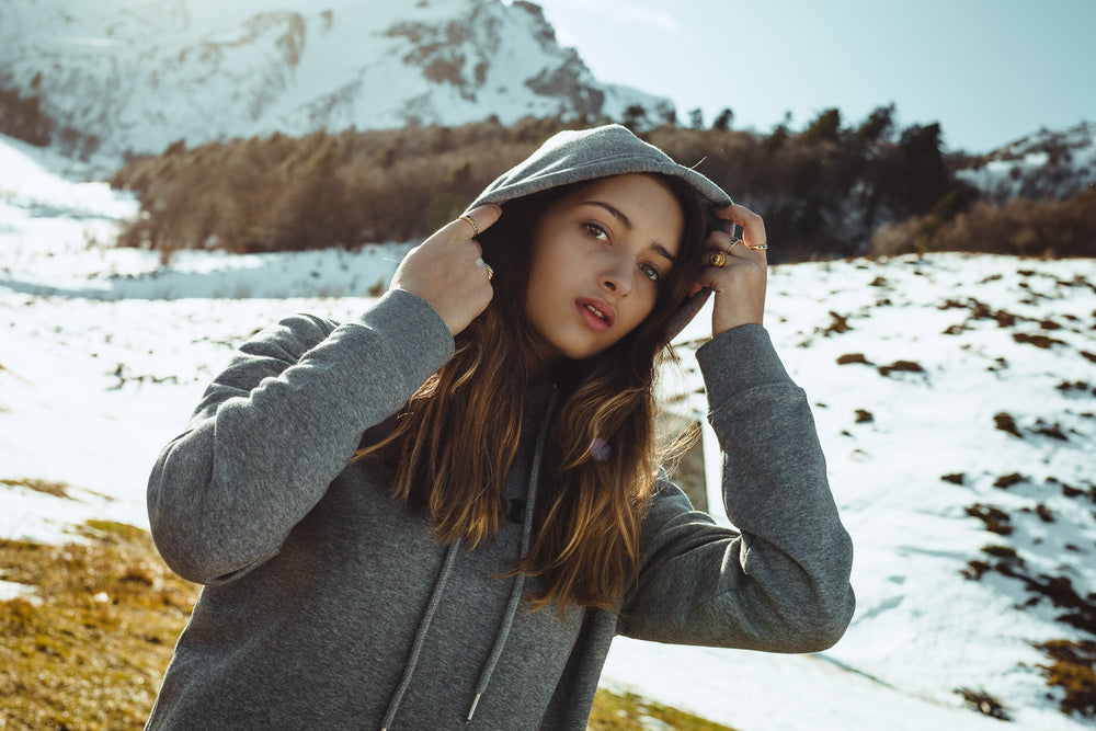 Sweatshirt Dress Gray